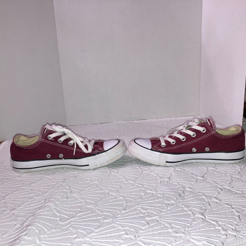 Converse All Star Classic Sneakers Maroon Size 6 Women's Unisex - Picture 10 of 10